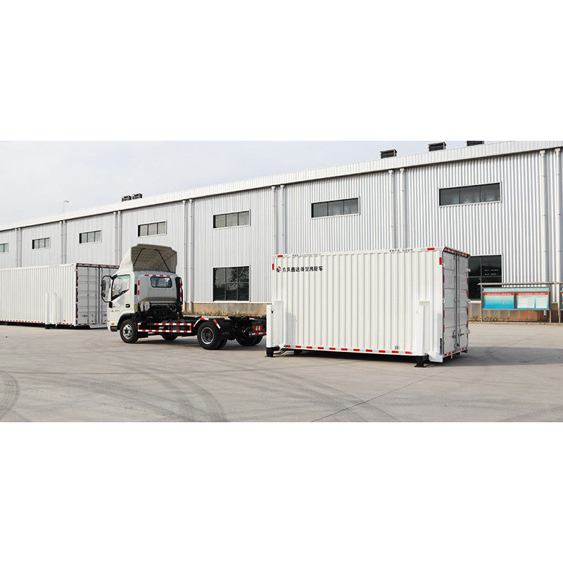 Isuzu 4*2 Container Cargo Van Box Truck Swap Body Afneembare Trucks En 150 250 pk