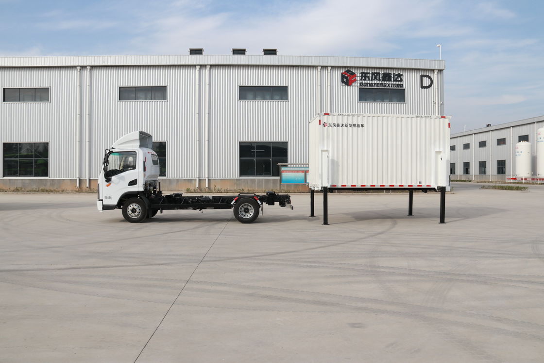 Foton 19CBM vrachtwagen met een enkele rij zitplaatsen en 1000-1500Nm maximaal koppel