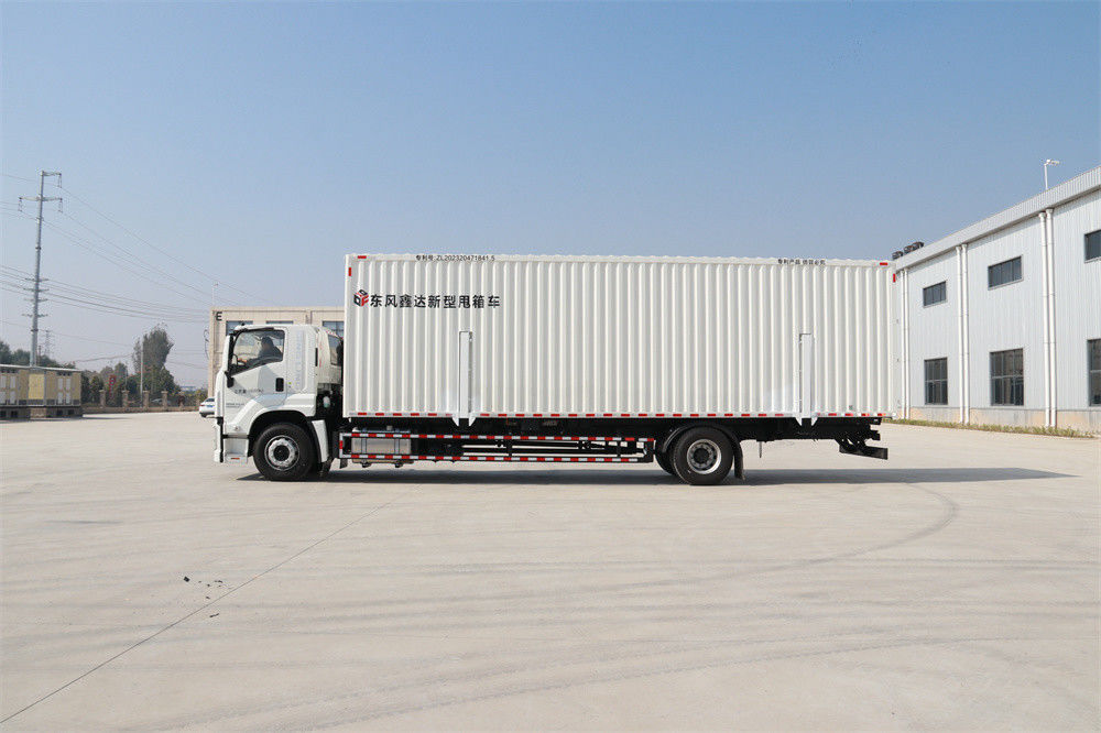 Aanpassing Isuzu 4*2 204 pk 9.6m 59cbm Afneembare Swap Body Cargo Truck