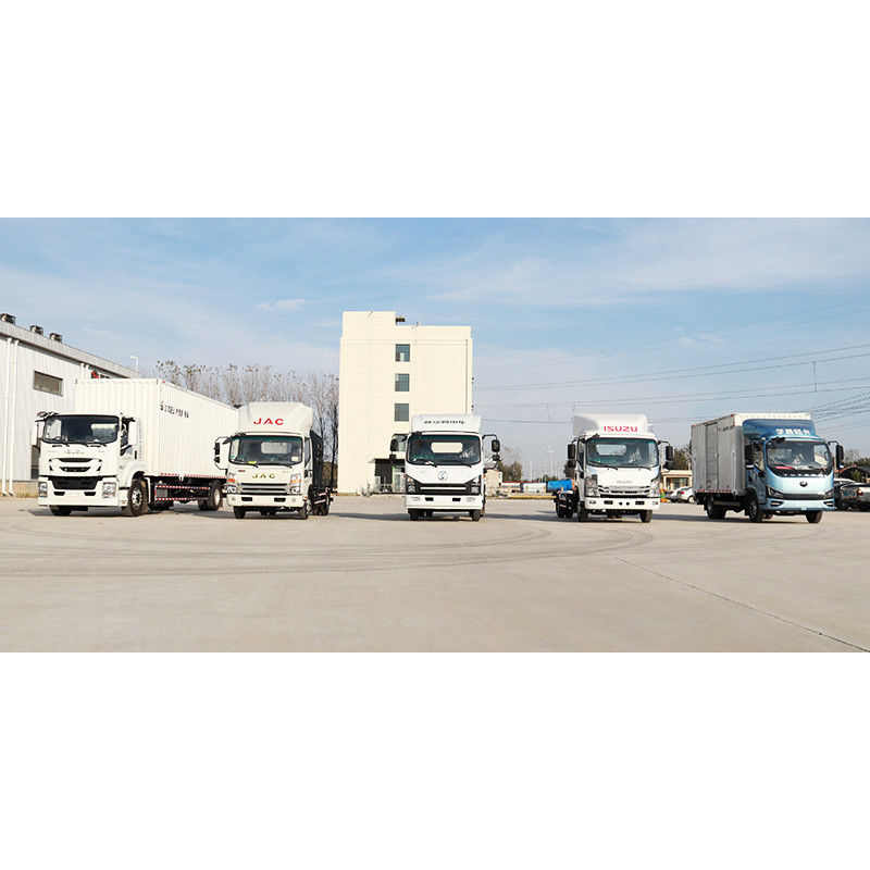 Van Cargo Tank Type Isuzu 4X2 Afneembare Swap Body Droogcontainer Truck