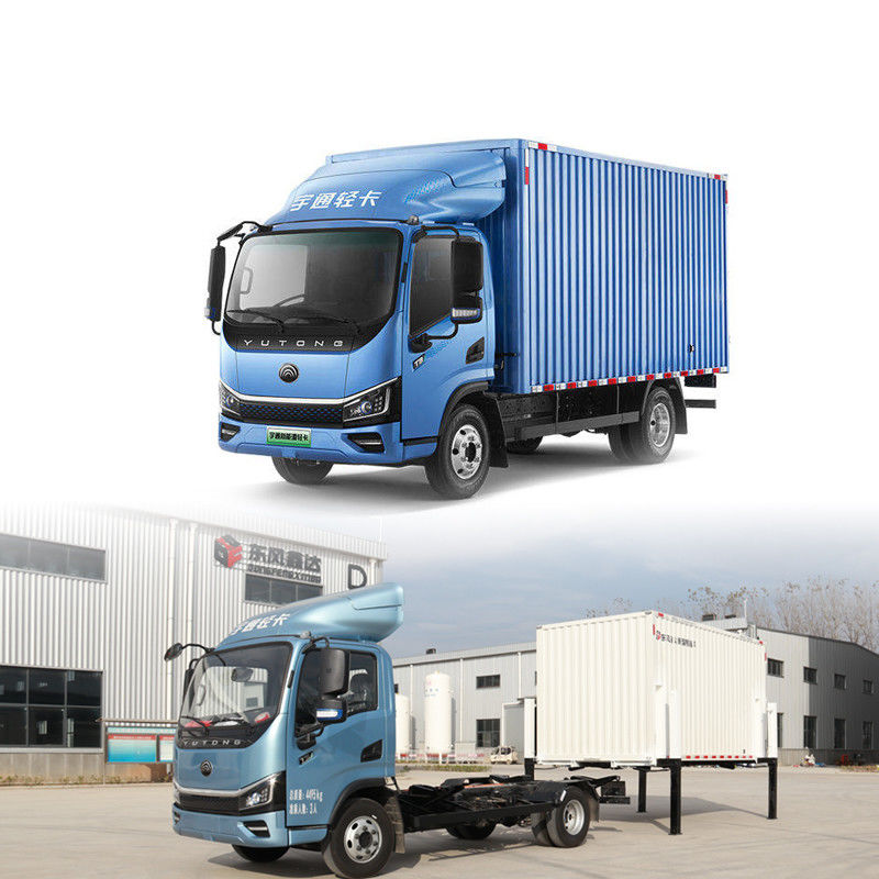 Elektrische vrachtwagens voor stedelijke distributie 4*2 19cbm 45cbm 59cbm Afneembare