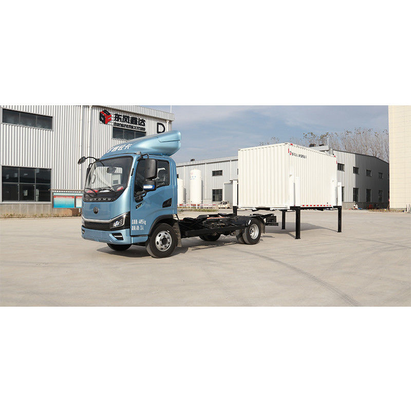 Elektrische vrachtwagens voor stedelijke distributie 4*2 19cbm 45cbm 59cbm Afneembare
