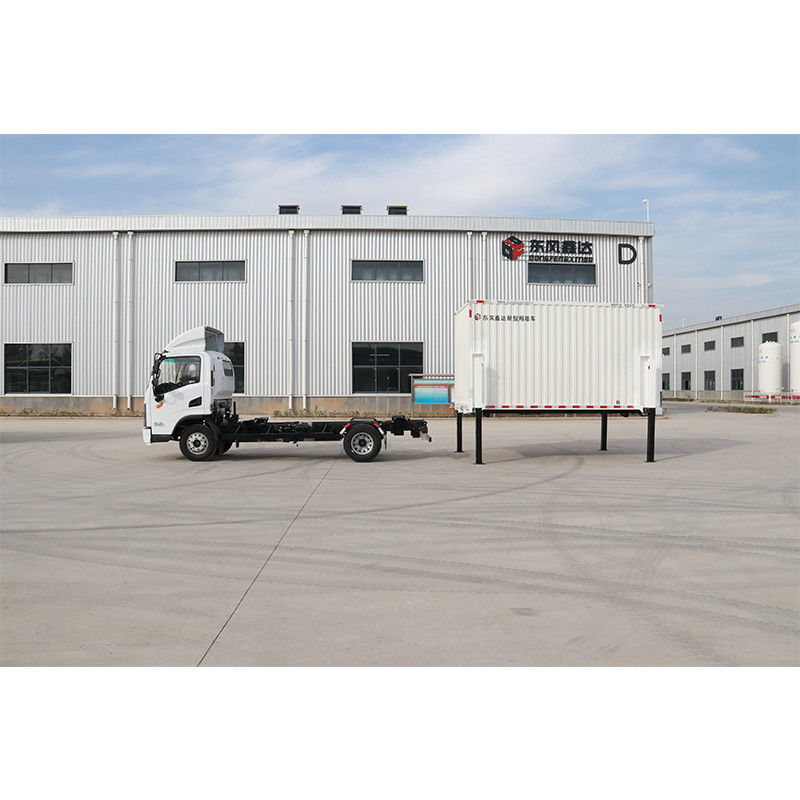 Exclusieve Isuzu Mini 4*2 4 Ton 19cbm Diesel Afneembare Karosserie Wing Van Voor Logistiek