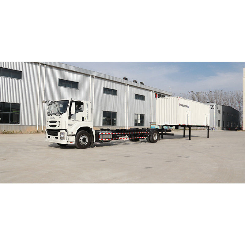 Isuzu 4*2 12 Ton 19CBM 45CBM 59CBM Medium Delivery Cargo Van voor Next-Gen Technology