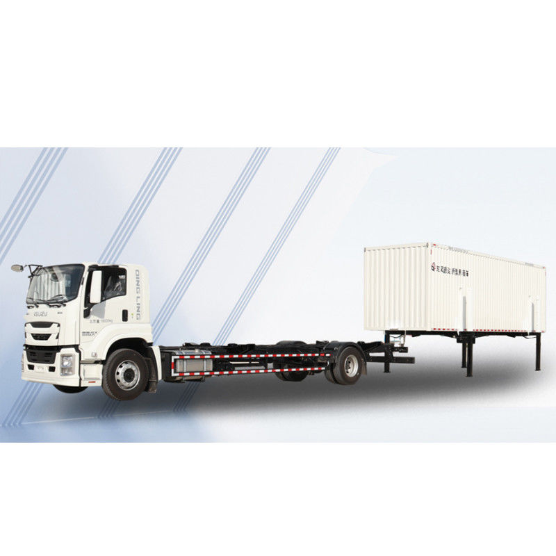 Isuzu 4*2 12 Ton 19CBM 45CBM 59CBM Medium Delivery Cargo Van voor Next-Gen Technology