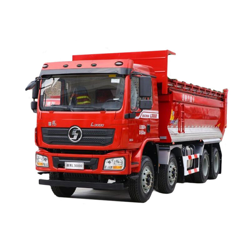 SHACMAN L3000 Gebruikte 8x4 Dump Tipper Truck 12 Wheeler 30 kubieke 300 pk 60 ton
