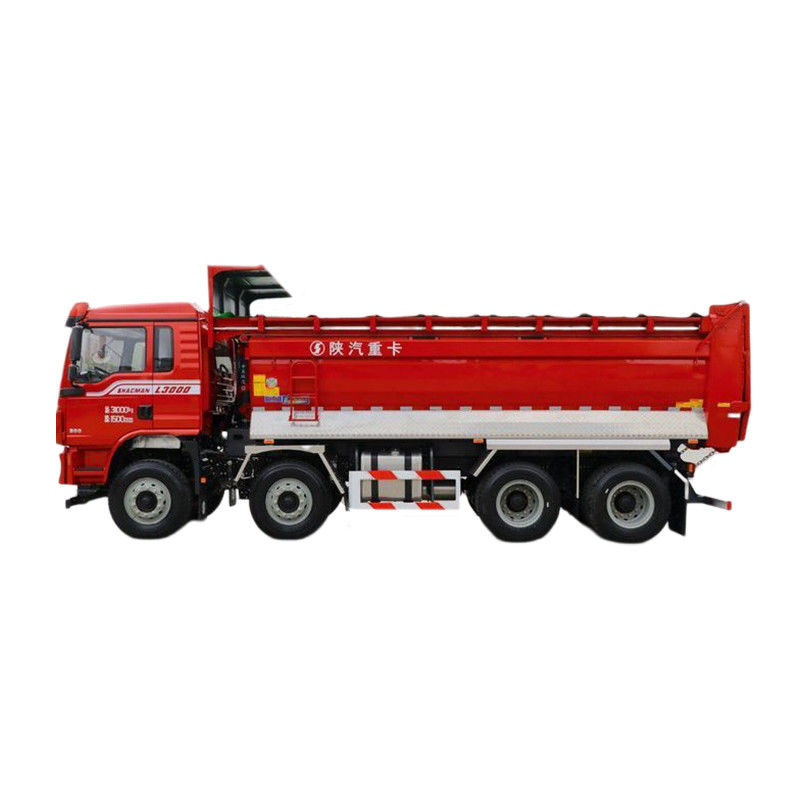 SHACMAN L3000 Gebruikte 8x4 Dump Tipper Truck 12 Wheeler 30 kubieke 300 pk 60 ton