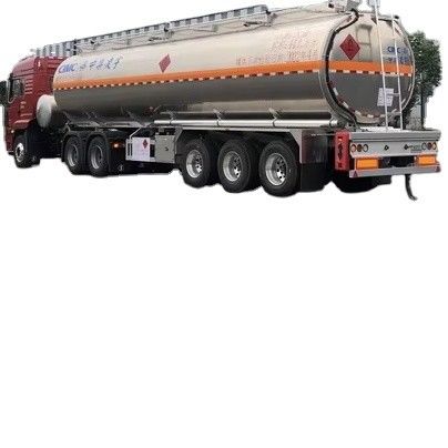 3 As 44m3 Vloeibare benzine luchtvaart Kerosine Jet Fuel Transport Halve aanhangwagen Tanker