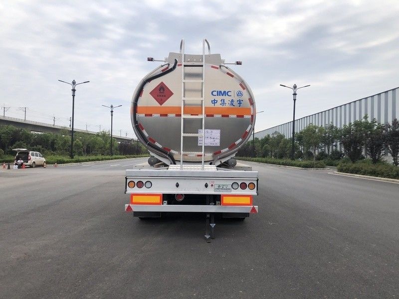 3 As 44m3 Vloeibare benzine luchtvaart Kerosine Jet Fuel Transport Halve aanhangwagen Tanker