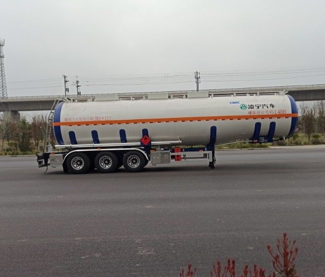 CIMC LINYU 48000 50000Liter brandstoftank aanhangwagen 3 as 48m3 aluminium half aanhangwagen