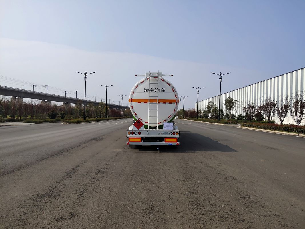 CIMC brandstoftank Ruwe palmolie 3-assige kookolie-tanker Halve aanhanger met legeringstank