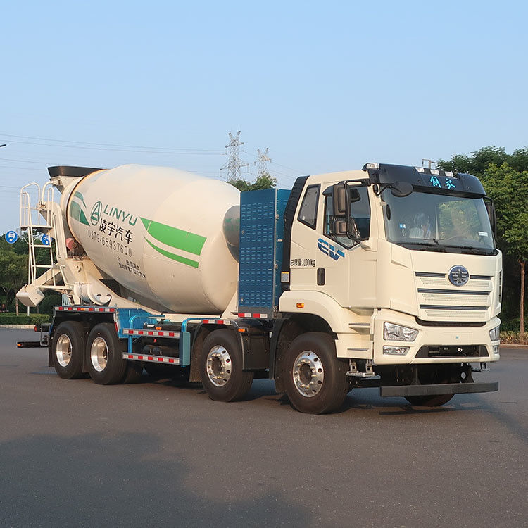 CIMC LINYU 16cbm Betonmengtruck met betonnen snelle voedingssnelheid van ≥ 3 m3/min