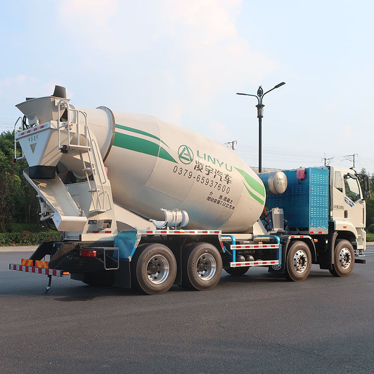 CIMC LINYU 16cbm Betonmengtruck met betonnen snelle voedingssnelheid van ≥ 3 m3/min