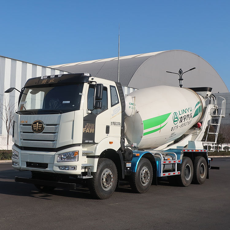 CIMC LINYU 7cbm Diesel Betontruck Mixer Machine Voordeel Hoge mengdoeltreffendheid