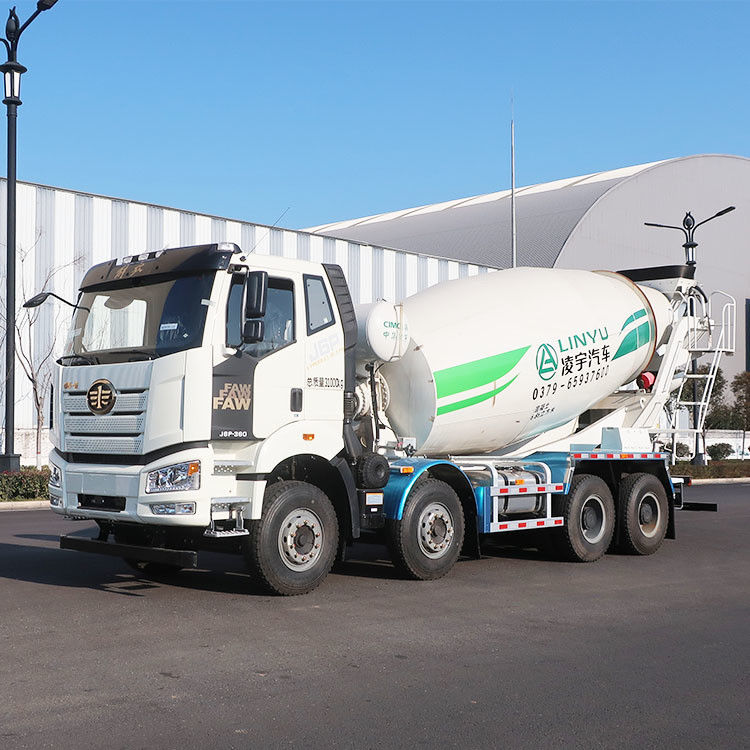 CIMC LINYU 7cbm Diesel Betontruck Mixer Machine Voordeel Hoge mengdoeltreffendheid