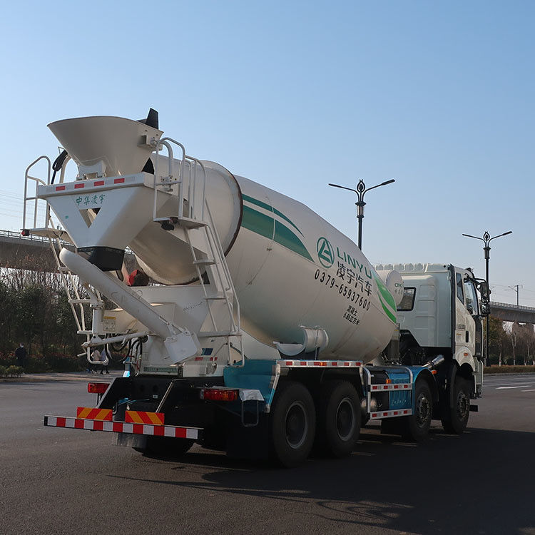 CIMC LINYU 7cbm Diesel Betontruck Mixer Machine Voordeel Hoge mengdoeltreffendheid