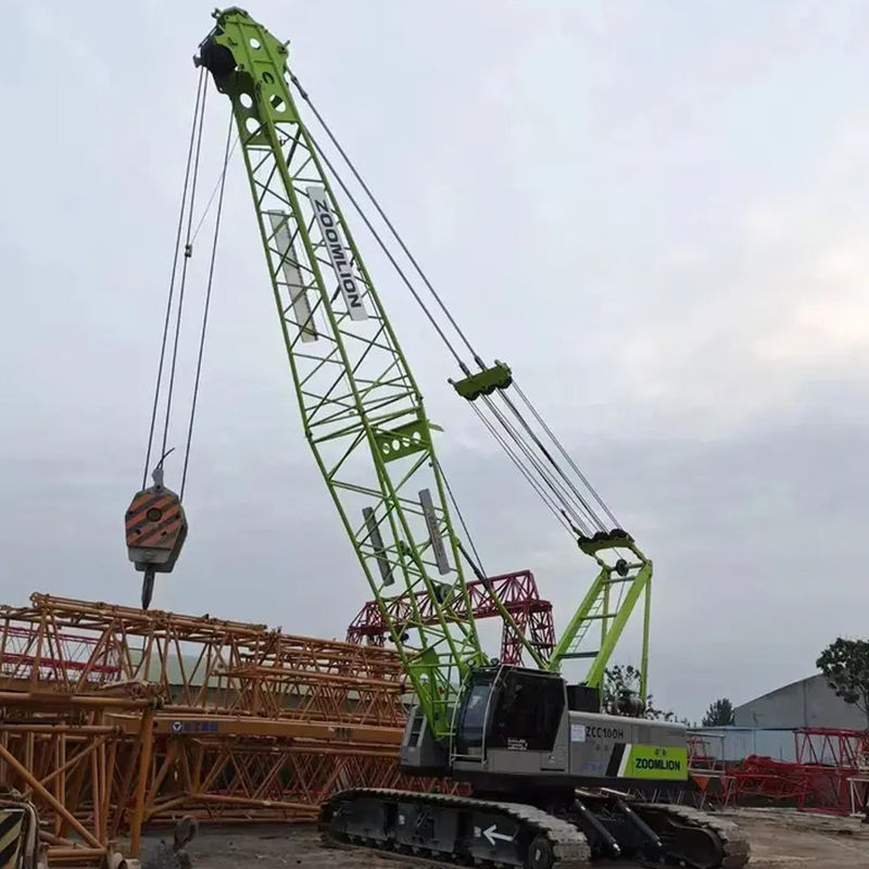 ZOOMLION 100 ton hydraulische grote kruipkraan met 357 T.m. nominale hefmoment