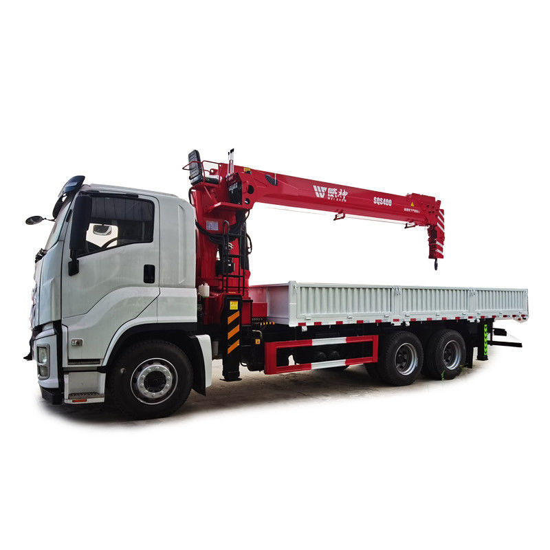 Isuzu 12ton 16ton pick-up truck gemonteerde kraan met telescopische boom 19.5M Span 6 * 4