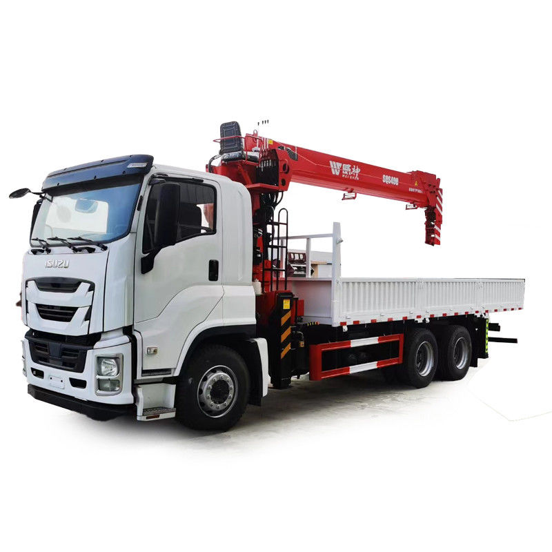 Isuzu 12ton 16ton pick-up truck gemonteerde kraan met telescopische boom 19.5M Span 6 * 4