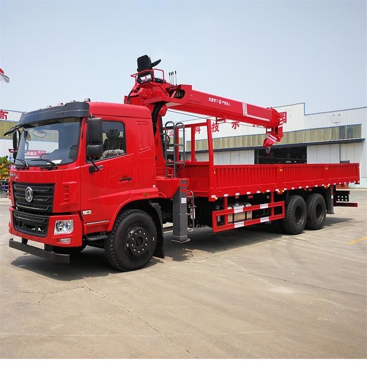 8 ton mini truck gemonteerde kraan met 4m * 4 boom arm en Eaton hydraulische pomp