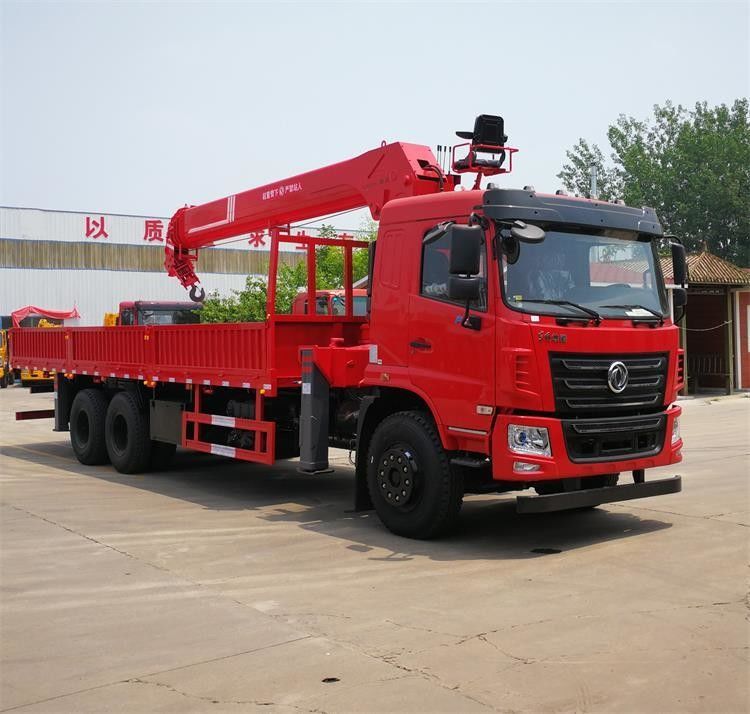 8 ton mini truck gemonteerde kraan met 4m * 4 boom arm en Eaton hydraulische pomp