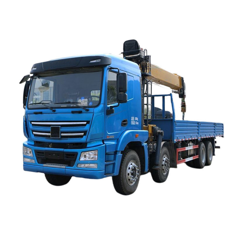 16 ton hefvermogen 350 pk 8*4 vrachtwagen kraan met elektronisch stabiliteitscontrolesysteem