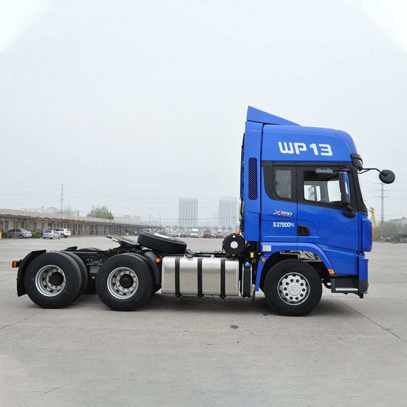 Shacman Traktor Truck 500hp 6*2 8 wielen Truck Traktorkop Gebruikt Geen achtercamera
