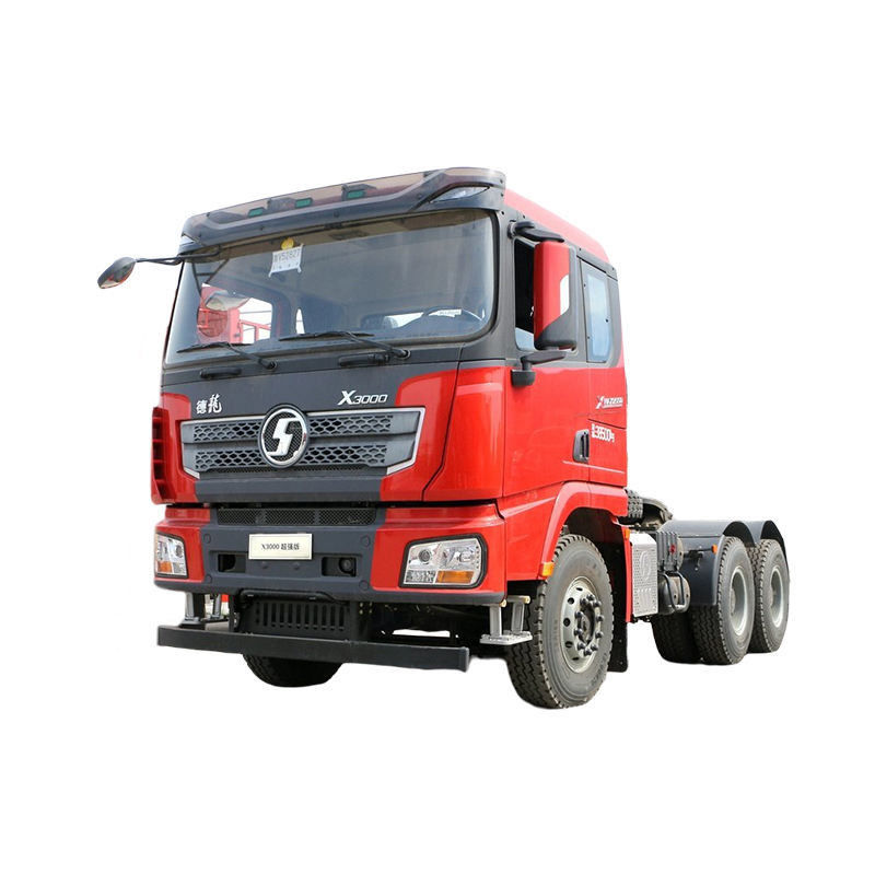 Links stuur Gebruikt Shacman 6*4 500 pk Auto Tractor hoofd Truck Halve aanhangwagen Truck