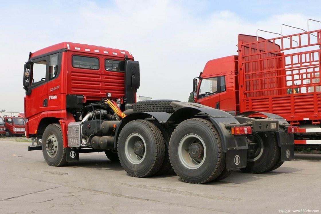 Links stuur Gebruikt Shacman 6*4 500 pk Auto Tractor hoofd Truck Halve aanhangwagen Truck