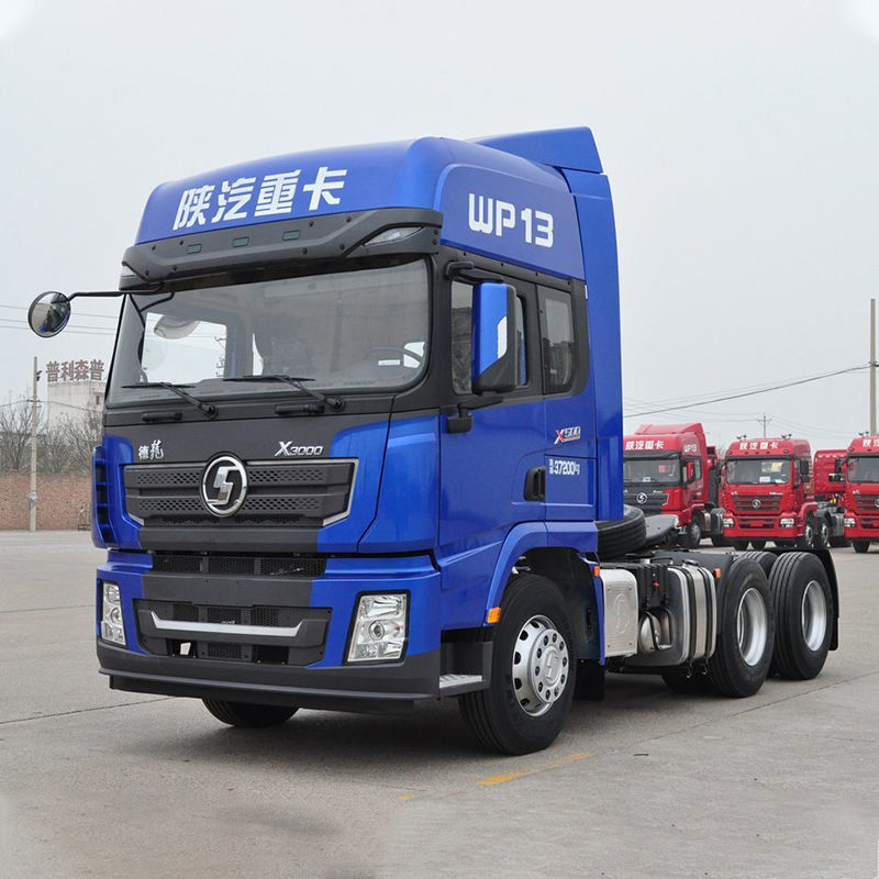 Vooras HF9T Shacman 6x4 Aanhangwagen Hoofd Traktor Truck Met 500 pk Cummins Motor