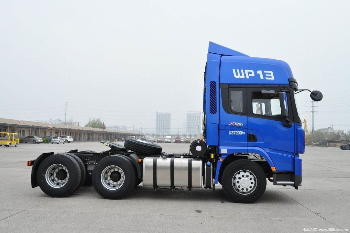 Vooras HF9T Shacman 6x4 Aanhangwagen Hoofd Traktor Truck Met 500 pk Cummins Motor