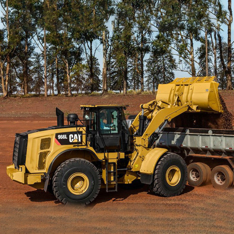 6 ton Caterpillar 966L tweedehands wiellader met laag brandstofverbruik en goede staat