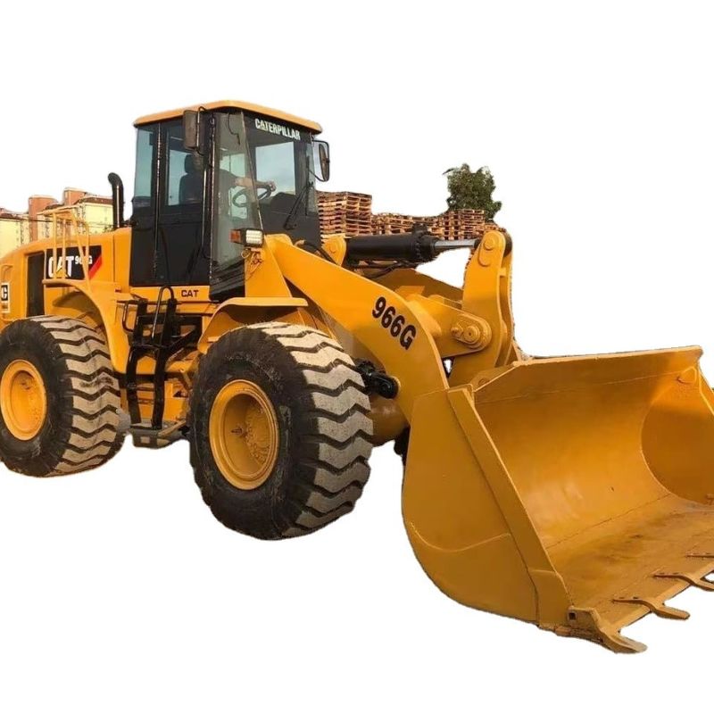 6 ton Cat 966G Voorkant Gebruikte Caterpillar wielladers In goede staat Originele motor