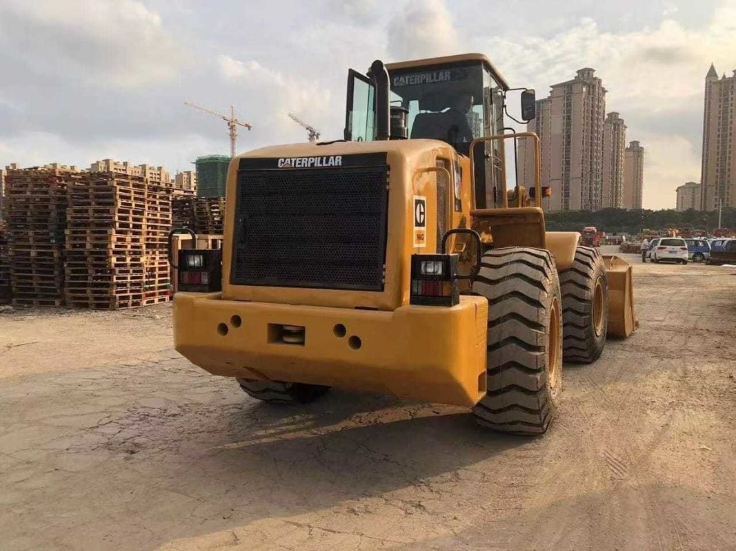 6 ton Cat 966G Voorkant Gebruikte Caterpillar wielladers In goede staat Originele motor