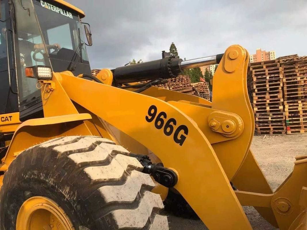 6 ton Cat 966G Voorkant Gebruikte Caterpillar wielladers In goede staat Originele motor