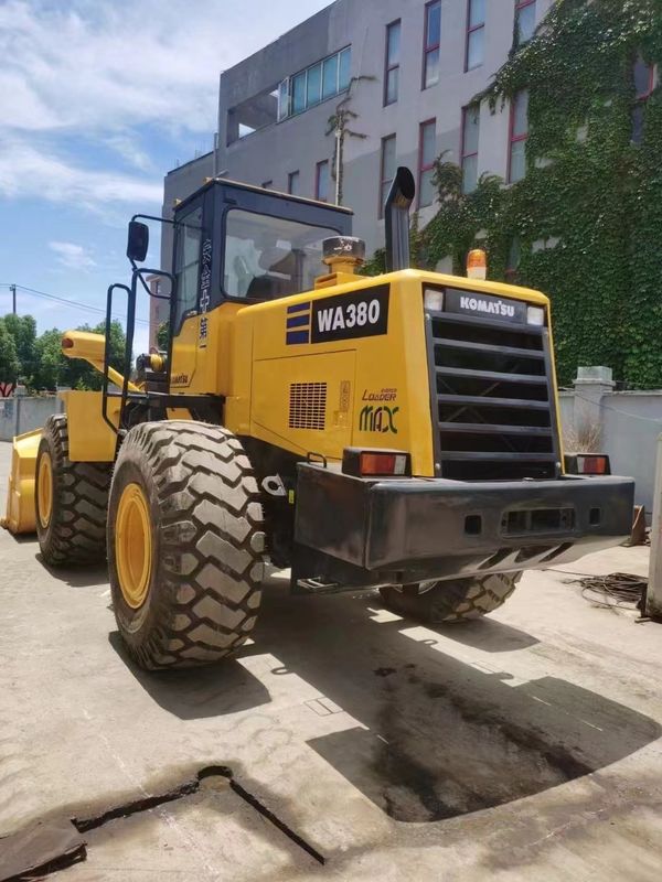 Voorlader met 4 ton nominale lading en 4,78 m lengte Gebruikte originele 380-3 Komatsu-lader