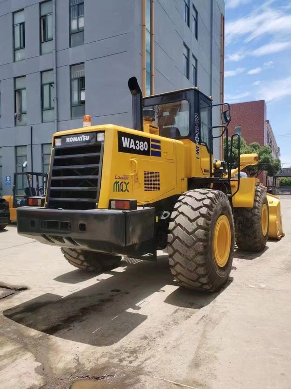Voorlader met 4 ton nominale lading en 4,78 m lengte Gebruikte originele 380-3 Komatsu-lader