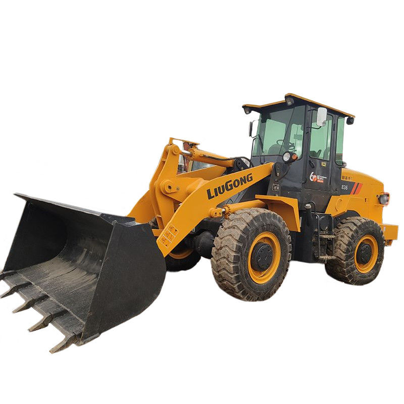 8000 kg LIUGONG 836 Cat Front End Loader Machinery Gebruikte laadmachines voor motorwielloader