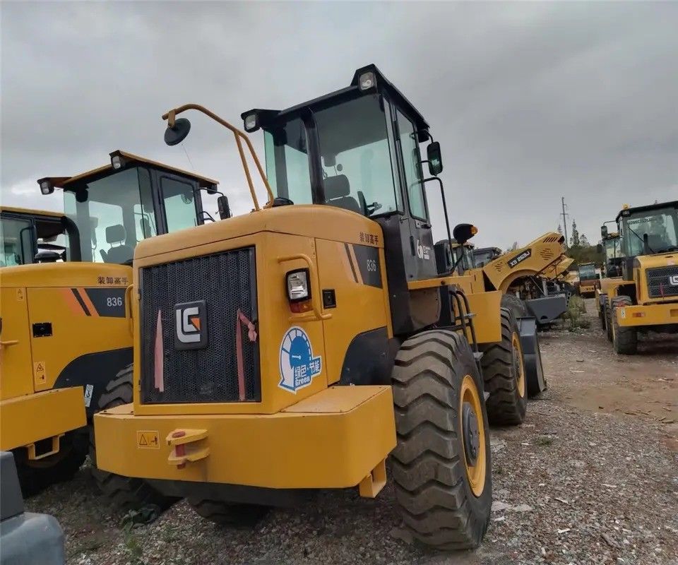 8000 kg LIUGONG 836 Cat Front End Loader Machinery Gebruikte laadmachines voor motorwielloader