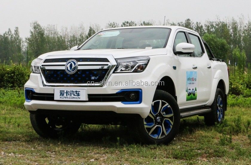 Achtertrommelremmen Elektrische pick-up Truck Dongfeng RICH 6 EV 4x2 voor Off Road Adventures