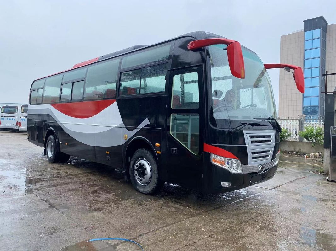Gebruikte 12 meter diesel coach bus met voormotor en airconditioning in warm promotie