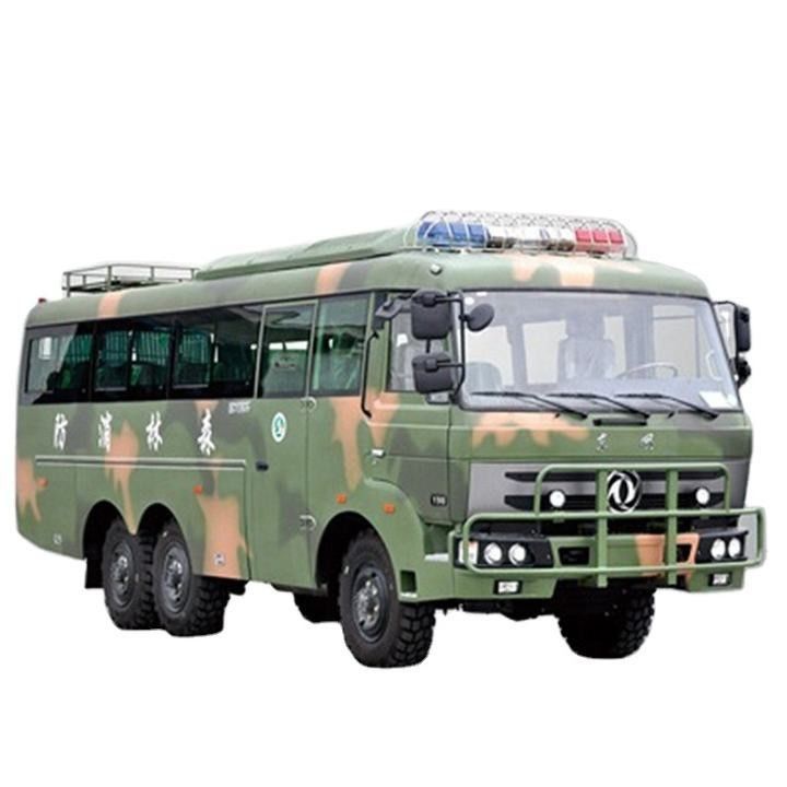 EURO 3 Diesel 4x4 offroadbus met 4890 kg nominale ladingmassa en 6700 ml afvoercapaciteit