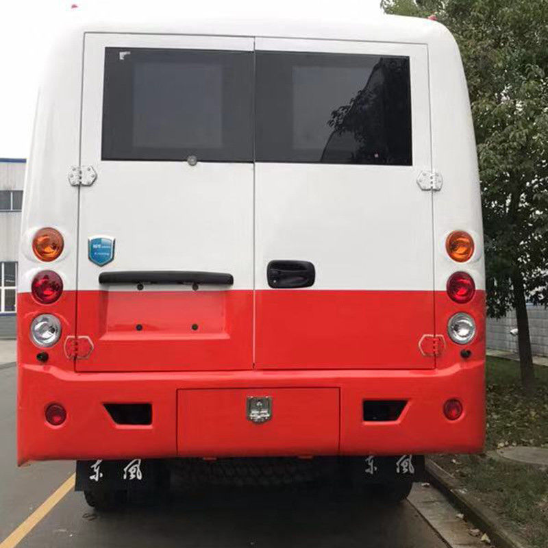 7.5 meter voormotor 29 zitplaatsen 4X4 Dongfeng Off-Road Coach Bus voor Standards Market