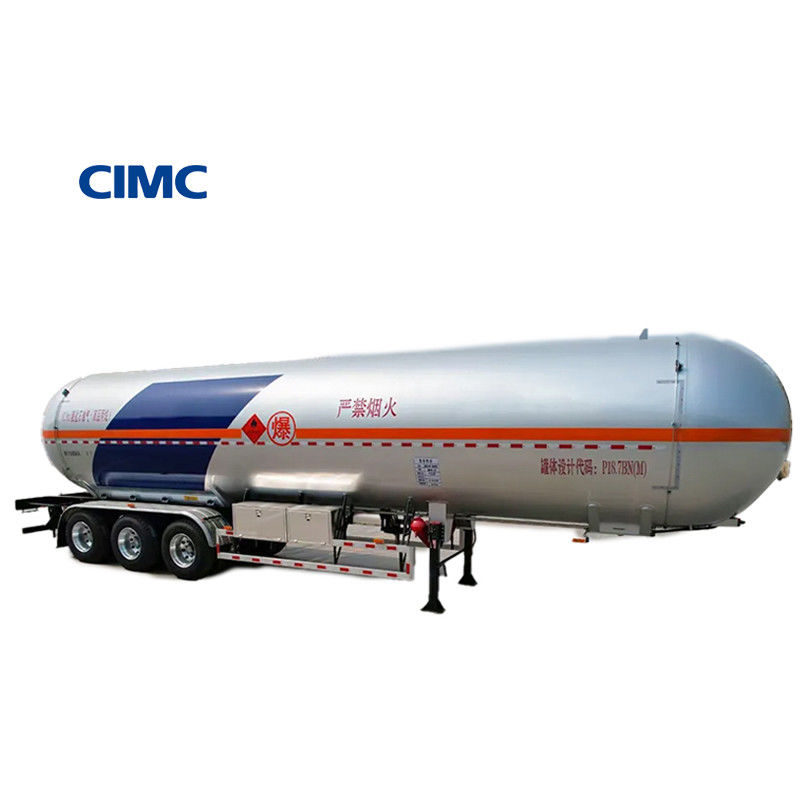 50m3 capaciteit LPG Tanker Semi-trailer met -20/50C Design Temperatuur van CIMC LINYU