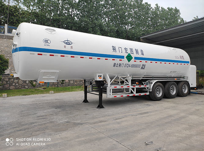 50m3 capaciteit LPG Tanker Semi-trailer met -20/50C Design Temperatuur van CIMC LINYU