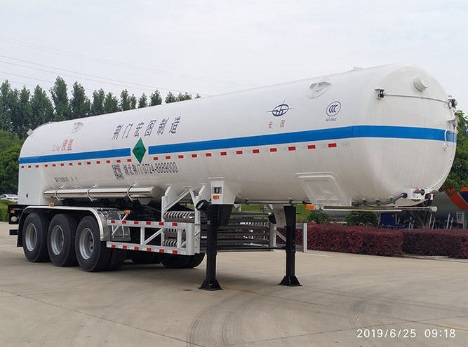 50m3 capaciteit LPG Tanker Semi-trailer met -20/50C Design Temperatuur van CIMC LINYU