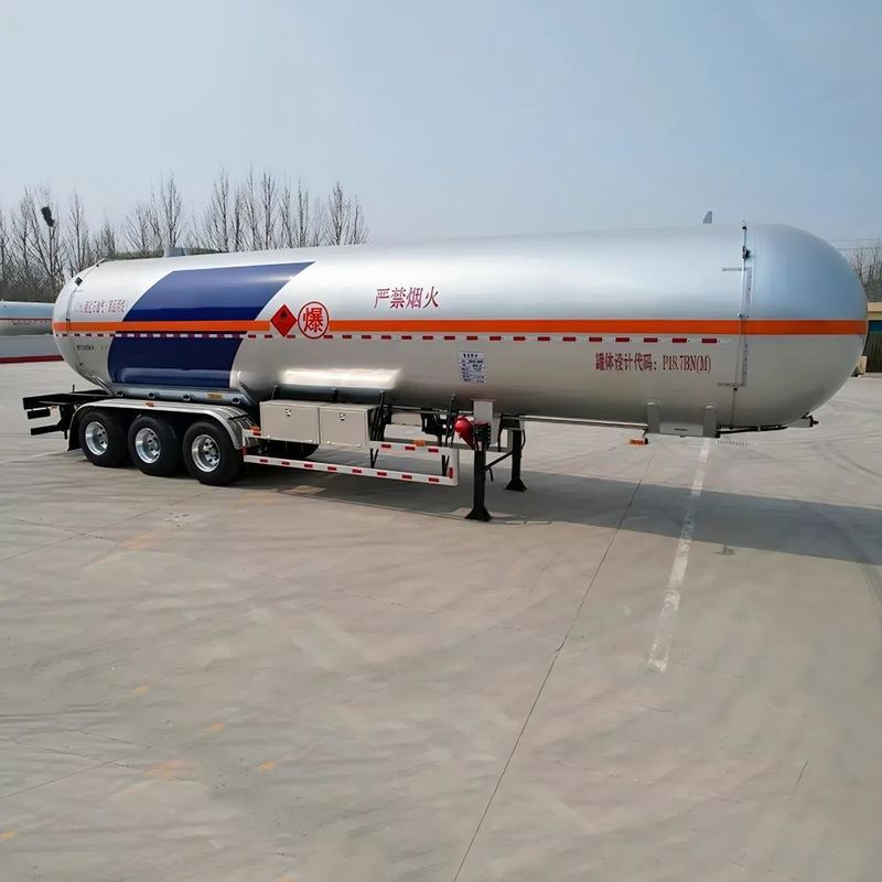50m3 capaciteit LPG Tanker Semi-trailer met -20/50C Design Temperatuur van CIMC LINYU