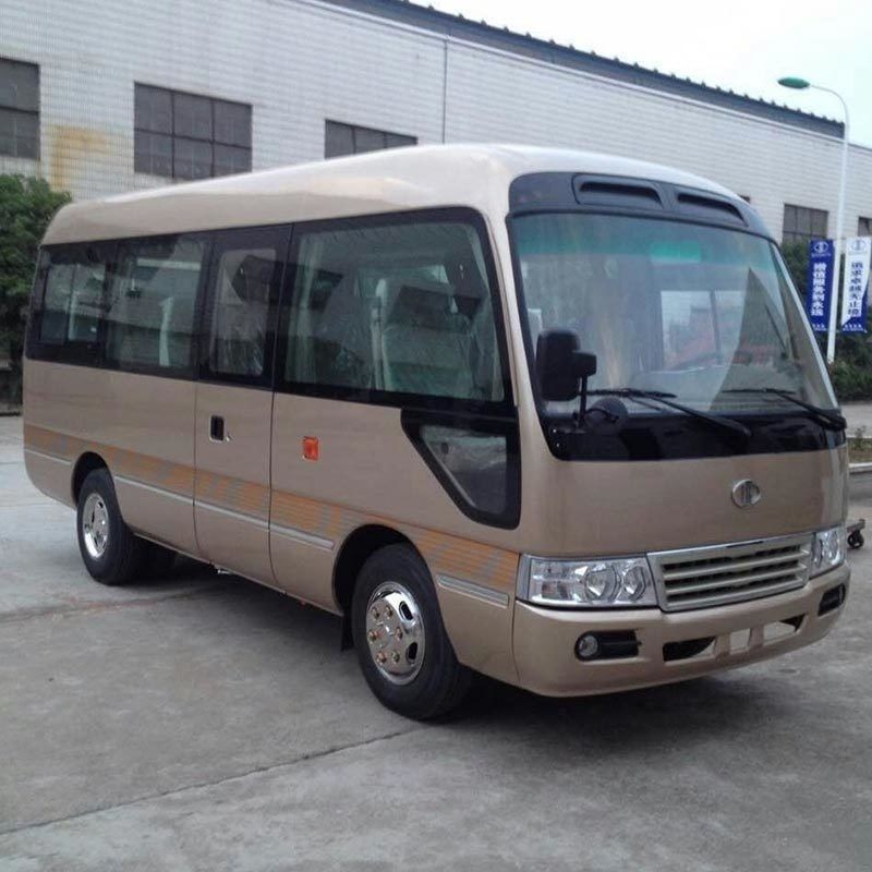 Nieuw model Mini Coaster Passagiersbus Nieuw 19 zitplaatsen RHD Nieuwe ToyoTa Coaster Bus