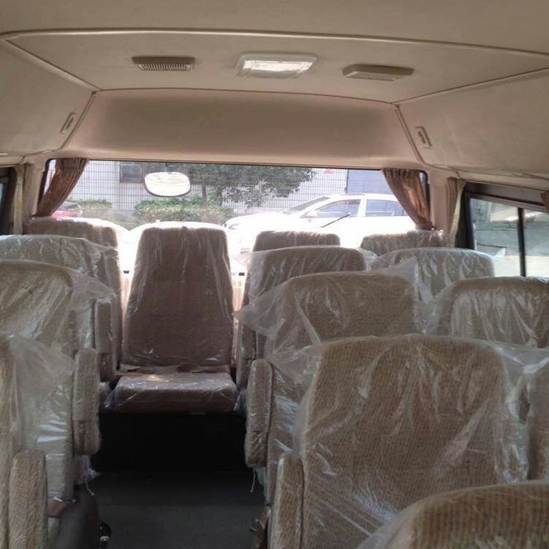 Nieuw model Mini Coaster Passagiersbus Nieuw 19 zitplaatsen RHD Nieuwe ToyoTa Coaster Bus