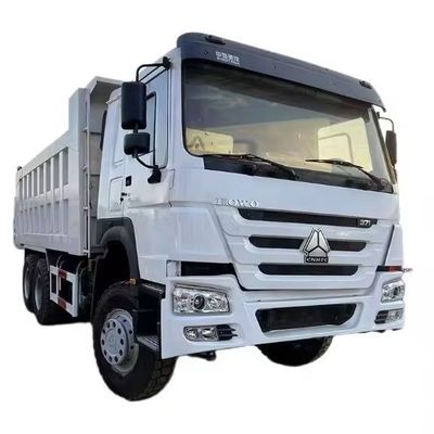 Hoge capaciteit 40 ton 6x4 371 pk 375 pk Sinotruk Howo Gebruikte dumptruck voor Afrika